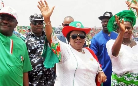 Patience Jonathan: Group ‎Asks Serious Fraud Unit To Investigate Former First Lady, Skye Bank Manager For Alleged Fraud