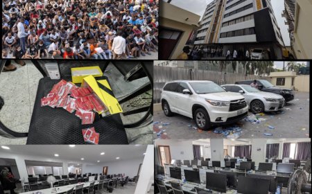 EFCC Bursts 792 Cryptocurrency and Romance Fraud Syndicate in Lagos | 193 Arrested