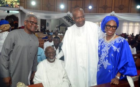 Don’t give up on Nigeria, cleric pleads with Aliko Dangote in a church