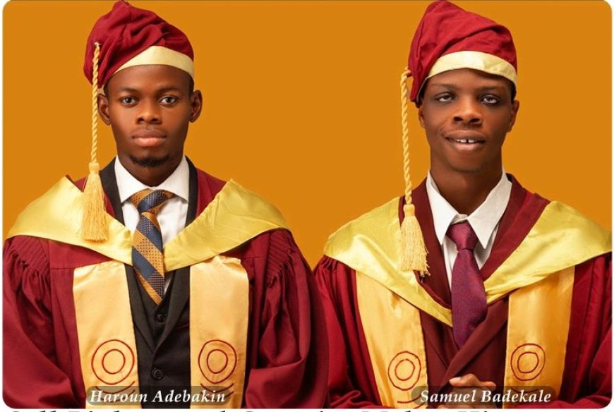 A Historic Milestone in UNILAG’s 55-Year Legacy: Perfect 5.0 CGPA Achievements by Harun Adebakin and Samuel Badekale