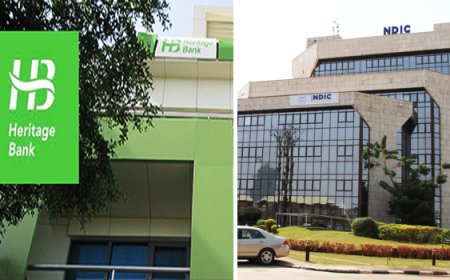 Heritage Bank: Payment of deposits above N5m will commence next month — NDIC 