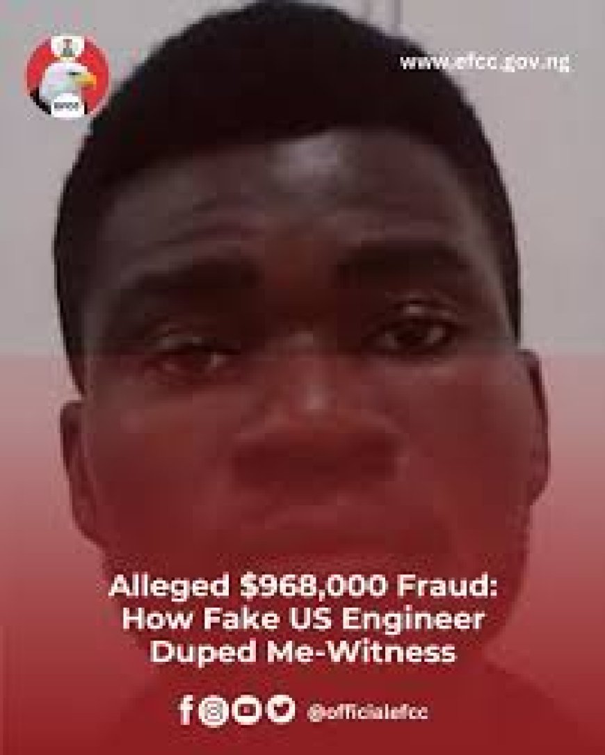 Alleged $968,000 Fraud: Witness Reveals How Fake U.S. Engineer Duped Victim