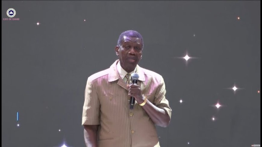 Pastor Adeboye unveils new name for RCCG Apapa Family