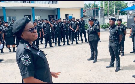 Lagos PSFU Commissioner Leads Dress Code Compliance Inspection Across Police Units