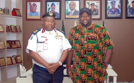 Kreeno CEO Visits NSCDC Oyo: Strengthening Partnership Against Financial Crimes