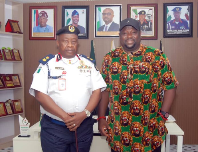 Kreeno CEO Visits NSCDC Oyo: Strengthening Partnership Against Financial Crimes