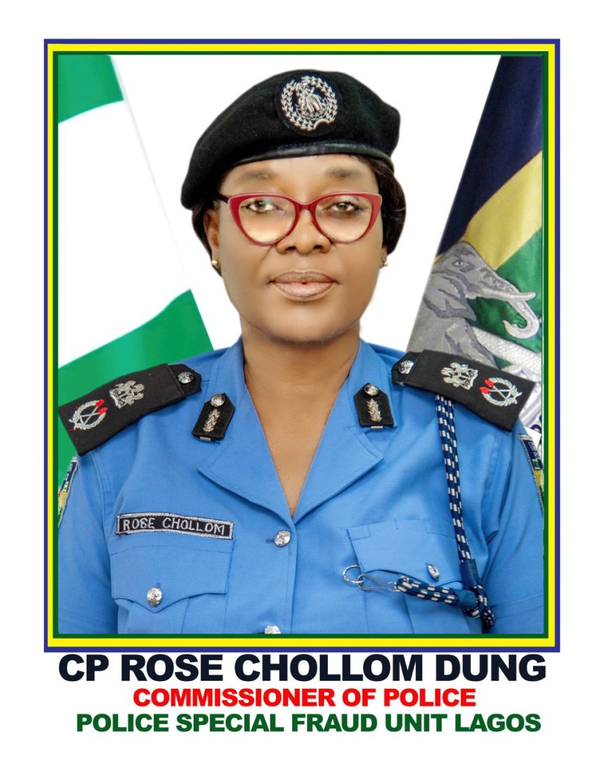 CP Rose Chollom Dung Assumes Office as 32nd Commissioner of Police, Special Fraud Unit, Lagos