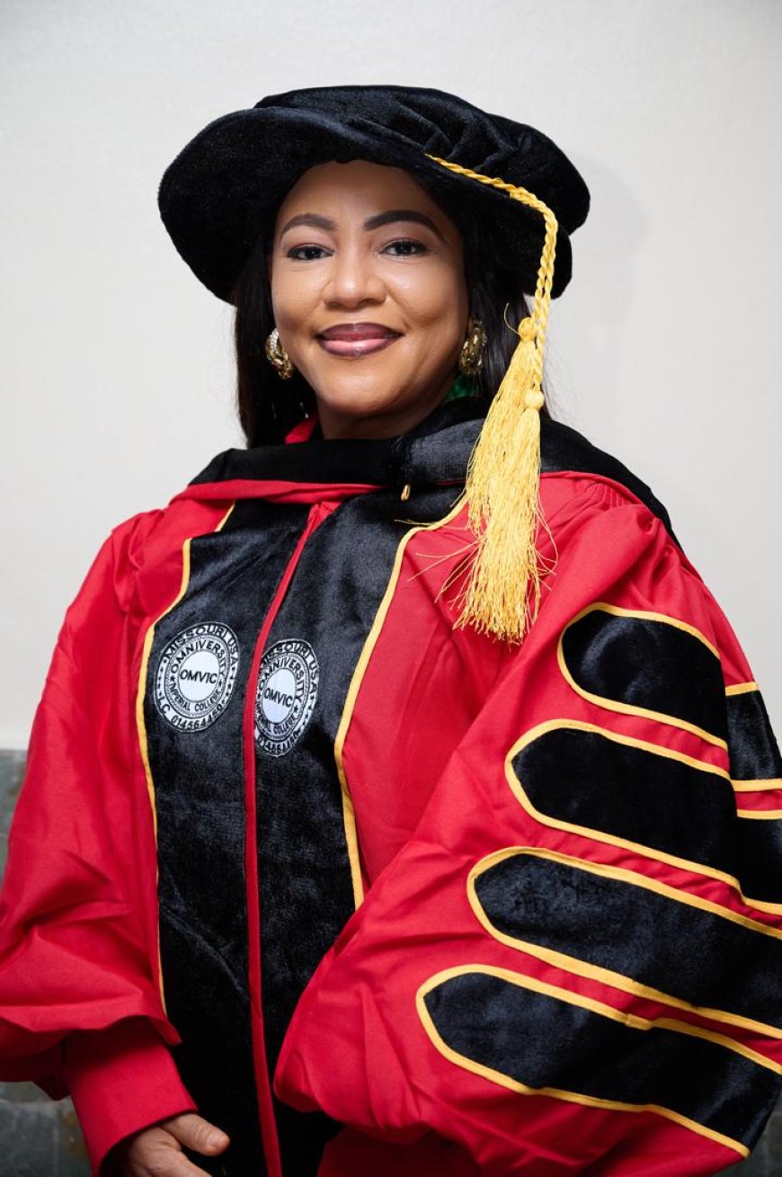 Dr. Prisca Ndu Conferred Professor of Practice in Management and Finance by The Omniversity Imperial College, Missouri, USA