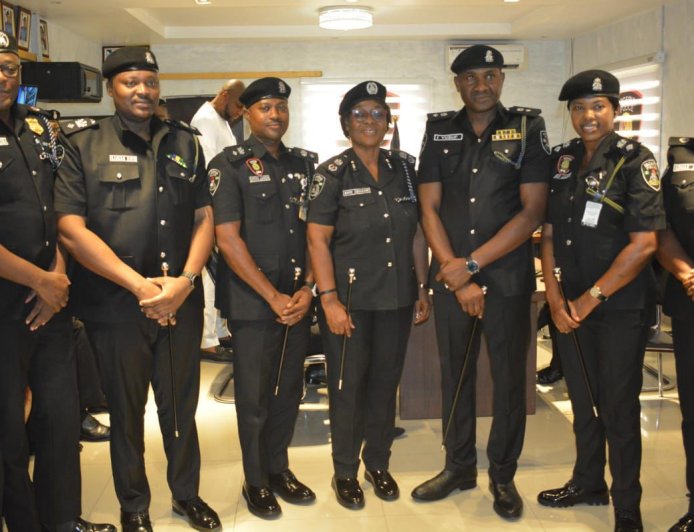 CP Rose Decorates Four Team Managers with the Rank of CSP | Police Leadership Excellence