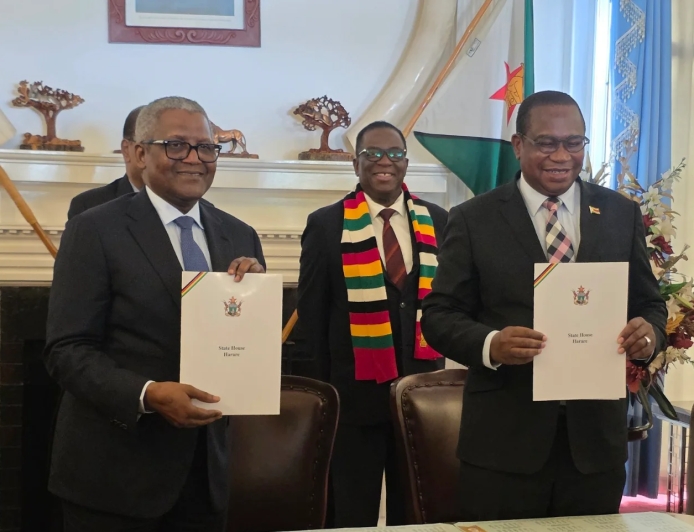 Dangote to Invest $1 Billion in Zimbabwe’s Industrial and Energy Infrastructure