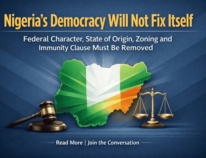 Nigeria’s Democracy Will Not Fix Itself: Why Young Citizens Must Hold Power Accountable