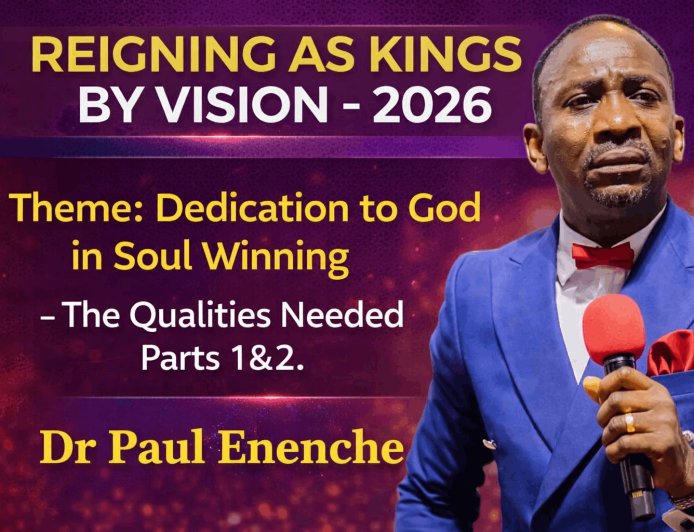 Reigning as Kings by Vision 2026. Dedication to God in Soul Winning. Dunamis Sunday Service Message
