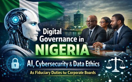 Digital Governance in Nigeria, Why Corporate Boards Must Treat AI, Cybersecurity and Data Ethics as Fiduciary Duties