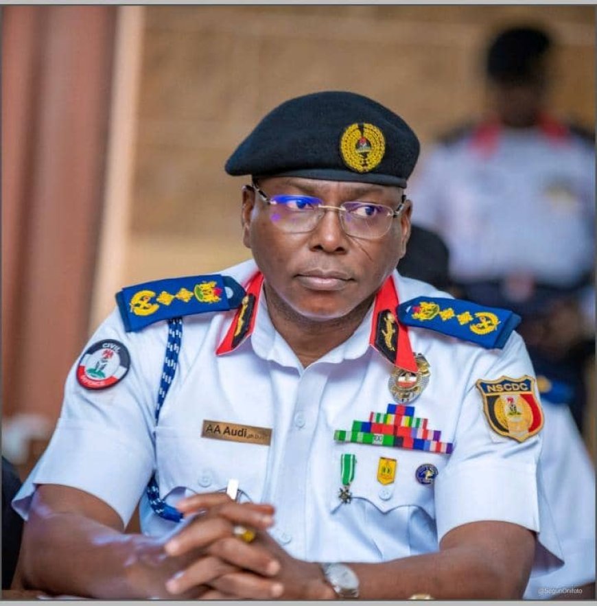 President Tinubu Renews Tenure of Abubakar Audi as NSCDC Commandant General