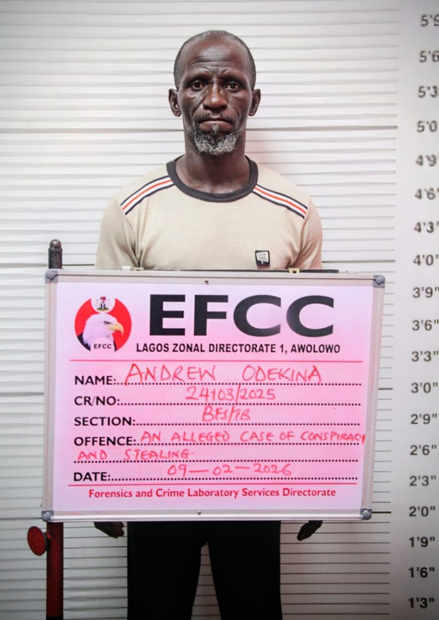 EFCC Arraigns Suspect Over Alleged N9.87 Million Fraud in Lagos