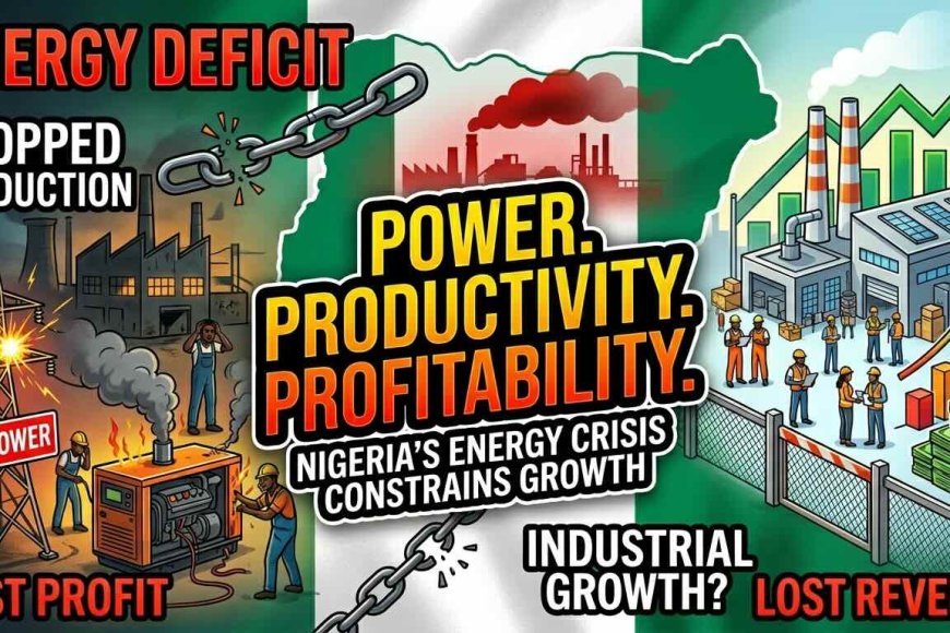 Power, Productivity, and Profitability: How Nigeria’s Energy Deficit Constrains Industrial Growth