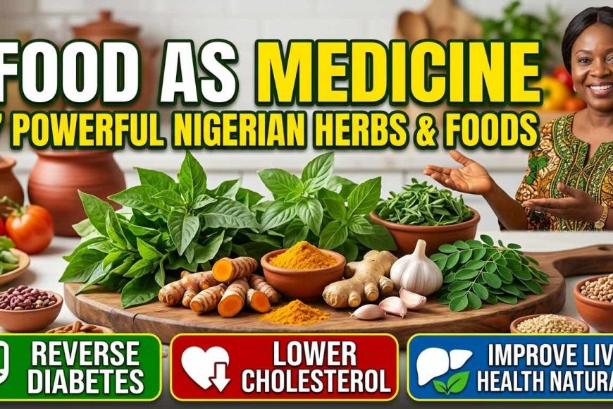 Food as Medicine: 7 Powerful Foods to Reverse Diabetes, Lower Cholesterol, and Improve Liver Health Naturally