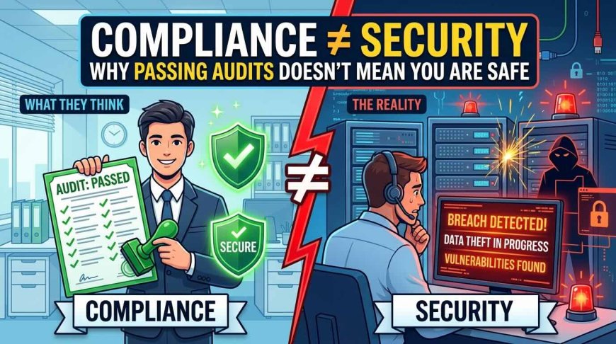 Audit Series: Compliance ≠ Security | Why Passing Audits Doesn’t Mean You Are Safe