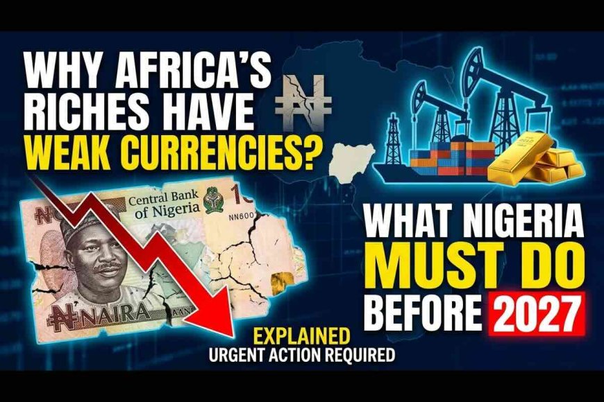 Why Africa’s Richest Nations Have Weak Currencies - What Nigeria Must Do Before 2027