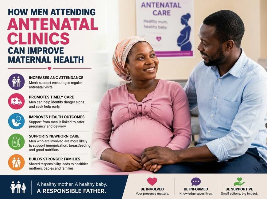 How Men Attending Antenatal Clinics Can Improve Maternal and Child Health in Nigeria