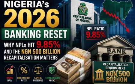 Nigeria's 2026 Banking Reset: Why NPLs Hit 9.85% and the NGN 500 Billion Recapitalisation Matters