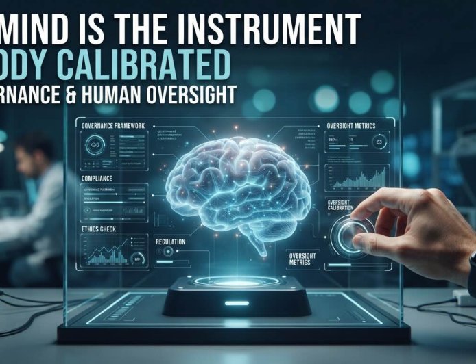 The Mind Is the Instrument Nobody Calibrated: AI Governance and Human Oversight